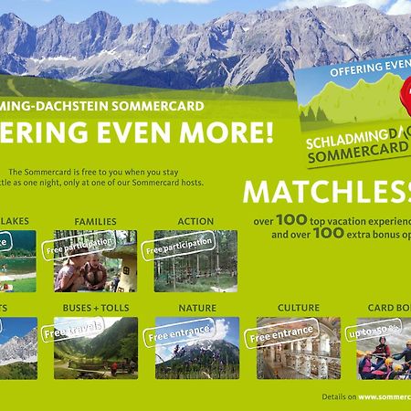 Schladminger Tauern Apartment Haus im Ennstal Luaran gambar